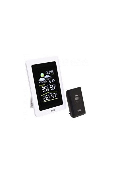 Home Termometru cu ceas, HCW 26, digital, afisare temperatura, umiditate, emi...