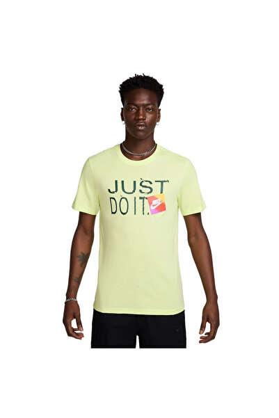 Nike M NSW TEE 6MO JDI SP25 HJ0563-736 Κίτρινο