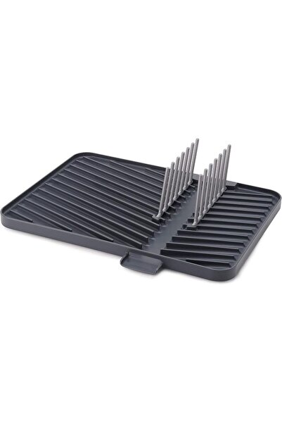 Joseph Joseph Flip-Up Drain Board with Foldable Dish Rack, Gray,One-size,85139