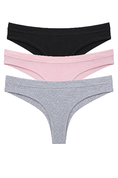 Vanilya Secret Brazilian Tanga 3'Lü Paket