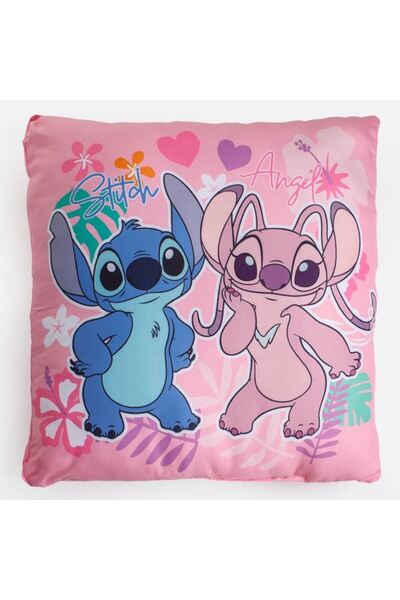 BAMI NETWORK Perna decorativa copii Stitch roz 30x30cm camera copilului