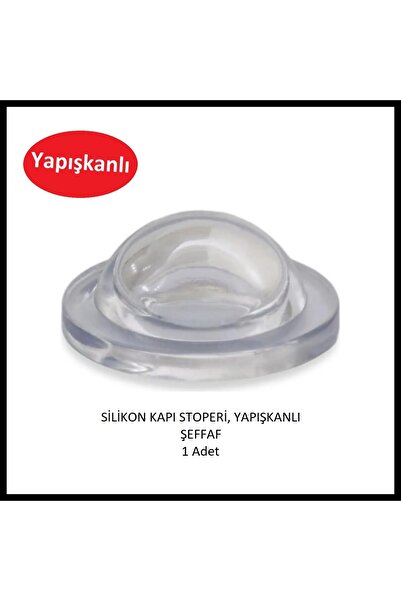 Adilon Silikon Stoper, Tampon, Kapı, Kapı Kolu, Pencere, Dolap, Yapışkanlı (1...