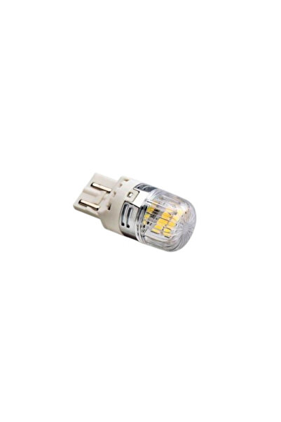 OEM Set Becuri LED Auto, Soclu T20, 16 SMD 2835, CANBUS, 100 Lumeni, 5W, 12-2...