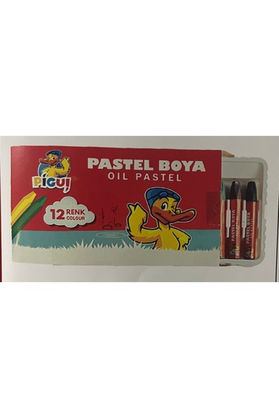 pigui Piguipastel 12 Colors Pastel Crayons