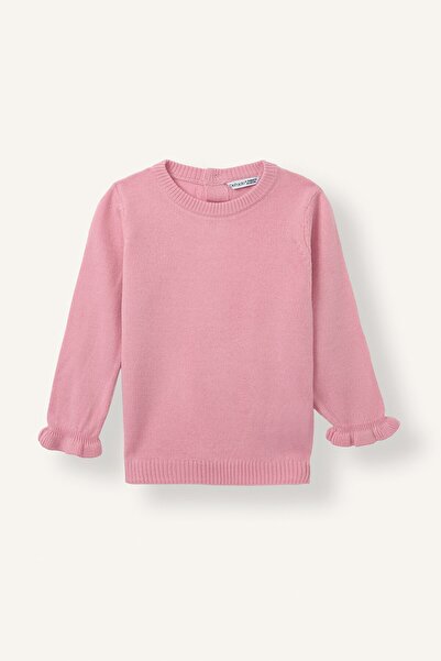DeFacto Oversize Crew Neck Drop Shoulder Basic Knitwear Sweater H8470A526Au