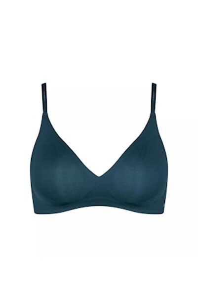 SLOGGI Sutien fără sârmă, BODY ADAPT Soft Bra, Turcoaz, Mărimea XS
