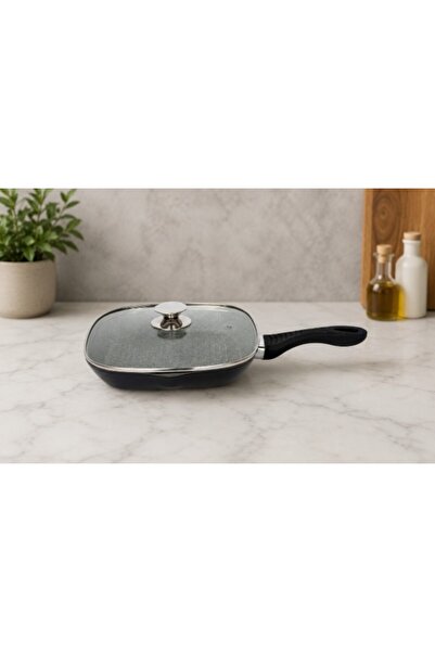 Swan Plită Tigaie Grill SWAN, suprafață interioară antiaderentă din granit 28...