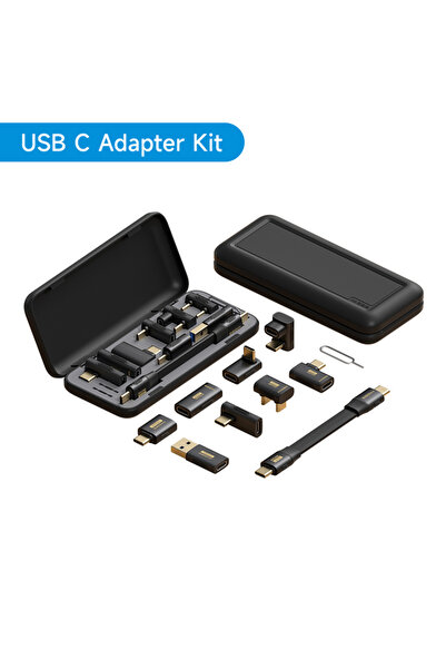 Choice 10 in 1 kit Hagibis USB C Adapter Kit Multifunction USB4 Cable USB Typ...