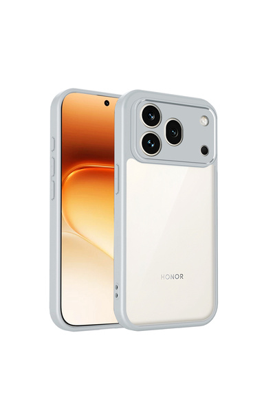 Choice4 GRAY for Honor 600 Luxury Transparent PC+TPU Phone Case for Honor 600...