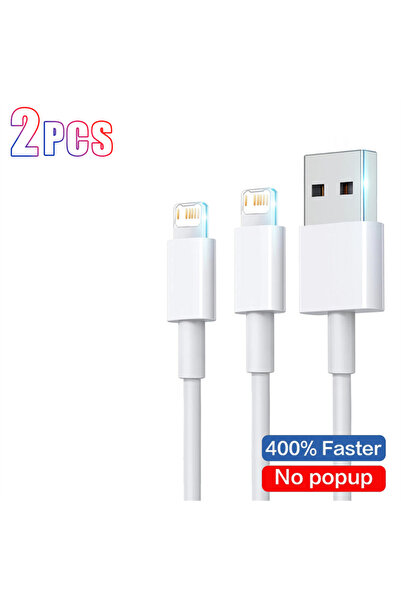 Choice5 2m 2PCS 1-5Pcs PD 40W Fast Charging Cable For iPhone 14 11 13 12 Pro ...