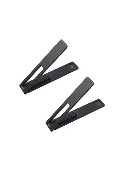 Choice 2X Black Universal Mobile Phone Holder Bracket Magnetic Ultra Thin Fol...