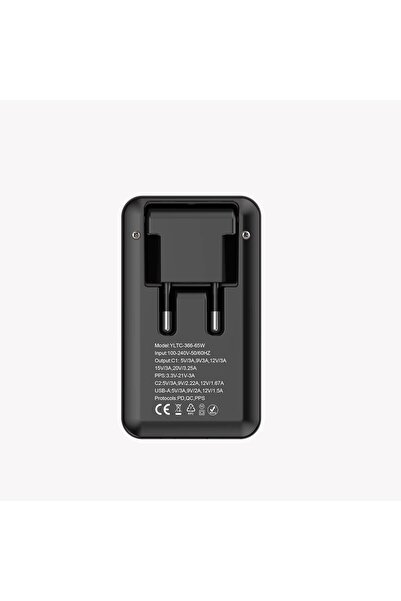 Choice EU 2026 New 65W Charger Multi-Port Charger Foldable, Slim 3 port 2C1A ...