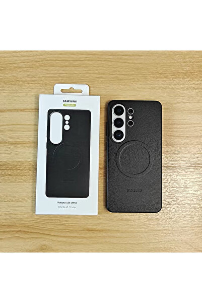 Choice3 SAMSUNG Galaxy S26 Ultra black Original Leather For Magsafe Shockproo...