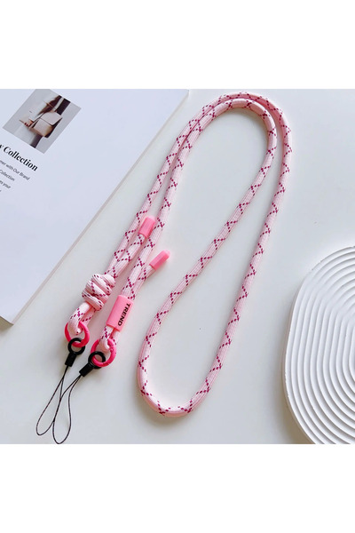 Choice7 Pink pattern Adjustable Universal Phone Lanyard Diameter Outdoor Case...