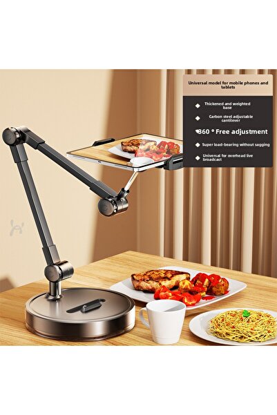 Choice3 universal-A Adjustable Carbon Steel Phone Holder 360° Rotatable Overh...