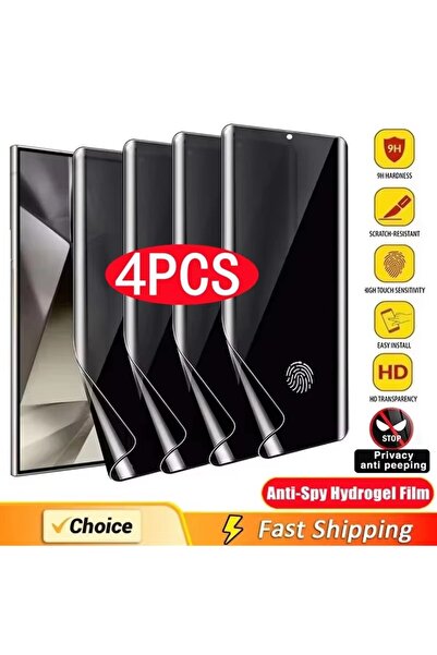 Choice23 Privacy Hydrogel 3Pcs Galaxy S22 Ultra 3-4Pcs Anti-spy Screen Protec...