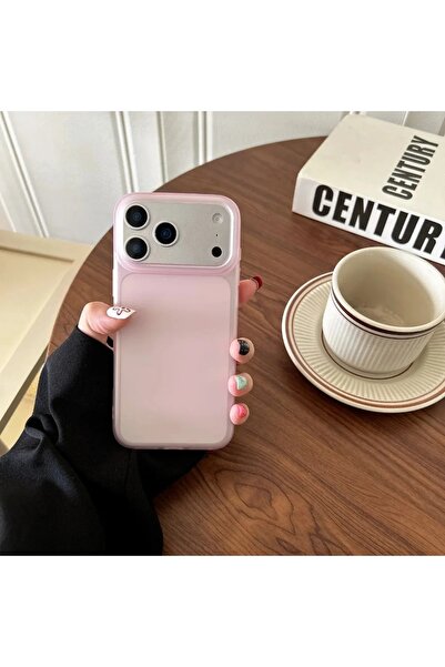 Choice iPhone17 Pro Max Pink Hard Semi Transparent Protective Case For iPhone...