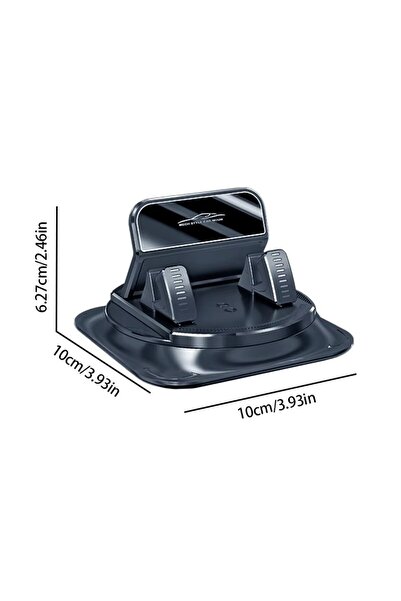 Choice black Car Phone Mount Anti Slip Silicone Dashboard Phone Holder 360-De...