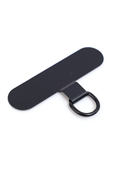 Choice10 1PCS Black 1/2/4PCS Universal Metal Phone Tether Tab Ultra-thin Stai...