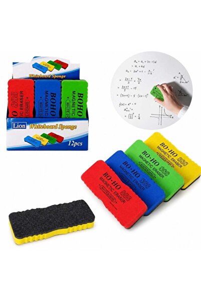 JML Burete 12/set de Sters Tabla Magnetica, 15x6cm Diferite Culori