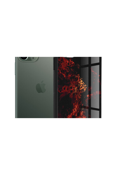Techsuit Σειρά Glaze - iPhone 11 Pro - Κόκκινο Νεφέλωμα