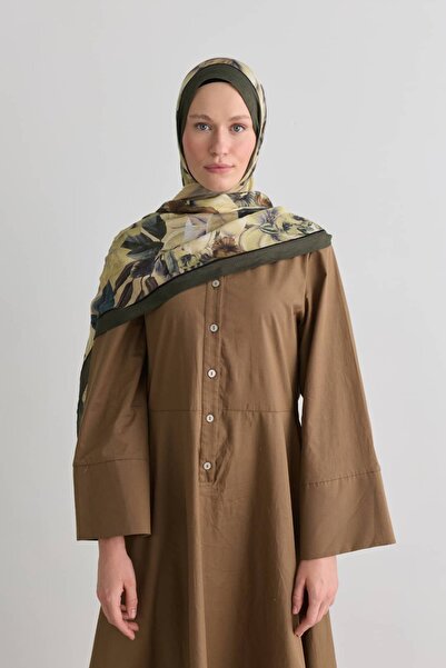 Modakaşmir Hazan Desen Liva Modal Shawl