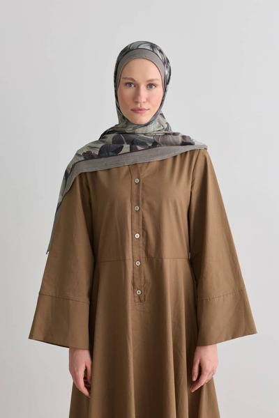 Modakaşmir Hazan Desen Liva Modal Shawl