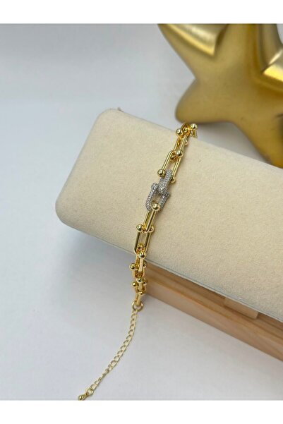 BYYEŞO Double Color Interlocking Steel Bracelet