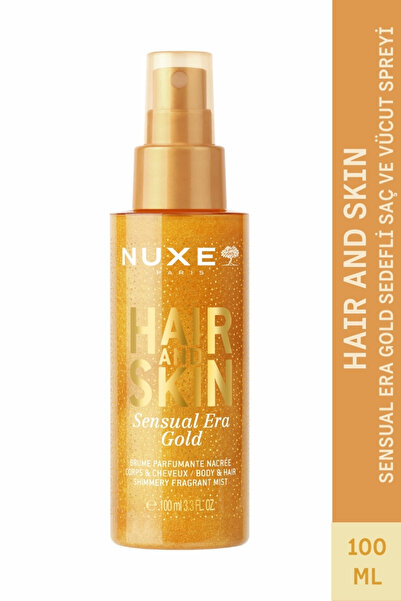 Nuxe Haır&Skın Sensual Era Gold Sedefli Saç ve Vücut Spreyi 100 ml