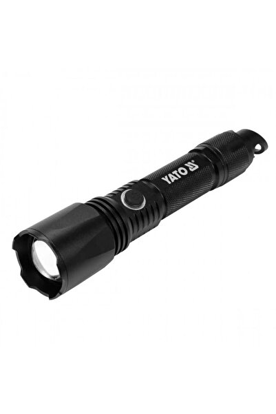 yato YT-08559 LED фенерче, 900 лумена, IP64, USB, 10W, Алуминий, Li-Ion