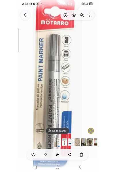 MOTARRO PAINT MARKER SILVER