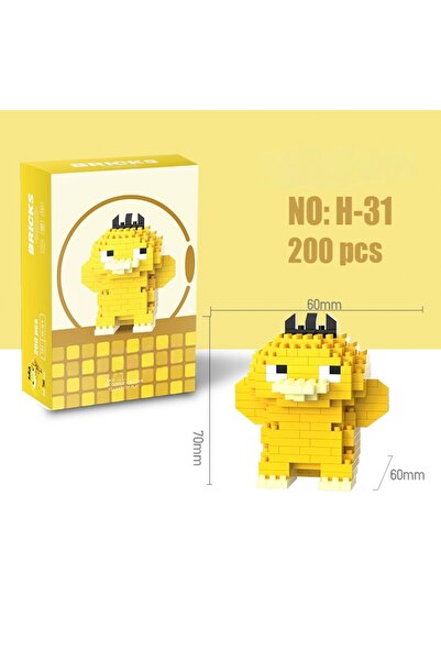 womistore Psyduck Brick Block Building Block Figure