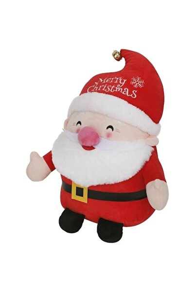 OEM Decorațiune de Crăciun, jucărie de pluș moale, Moș Crăciun, 24 cm