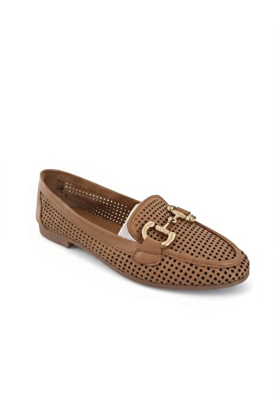 PYNARE Pnr2435 Tan Women's Ballerinas