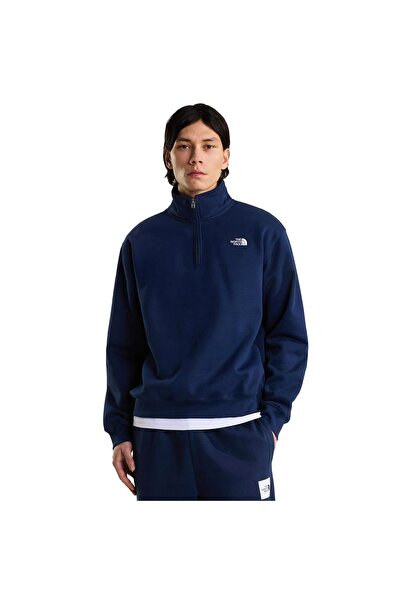 THE NORTH FACE M TNF ESSENTIAL SIMPLE DOME RLX 1/4 ZIP NF0A8FD88K2-8K2 Μπλε