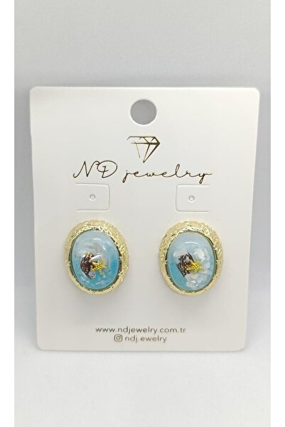 ndjewelry Laguna Gold Color Sea Breeze Earrings