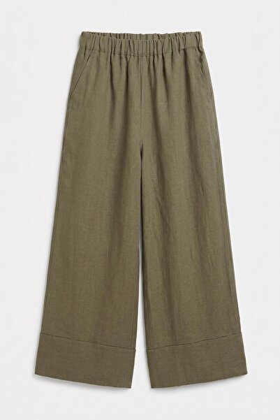 BSL %100 Keten Bol Pantolon