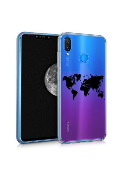 KWmobile Θήκη Gel Στενής Εφαρμογής με Χάρτη Κόσμου (46091.03) Θήκη Σιλικόνης ...