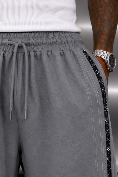 NOMARC Smoked Yani Motifed Baggy Sweatpants