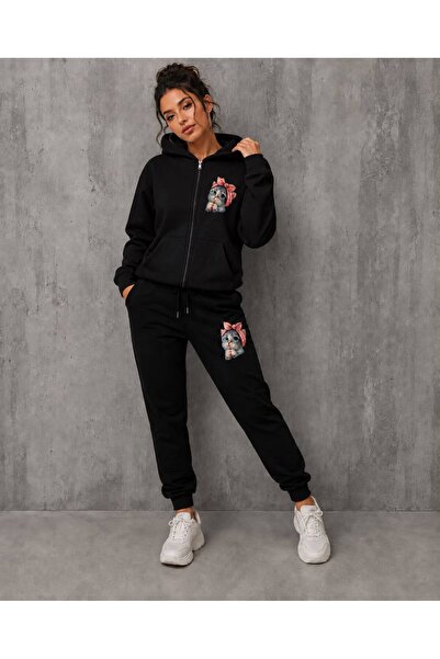 CLOTHES33 ΖΑΚΕΤΑ ΦΟΥΤΕΡ ΣΕΤ 2 ΤΕΜΑΧΙΩΝ ΧΕΙΜΕΡΙΝΟ ΧΑΡΙΤΩΜΕΝΟ ΣΕΤ ΜΕ ΣΤΑΜΠΑ ΓΑΤ...