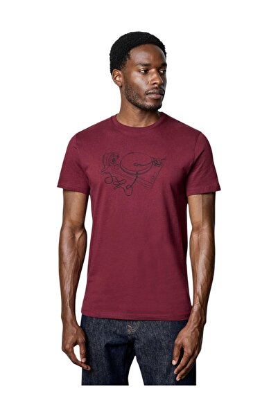 French Connection Men Short Sleeve Printed T-Shirt