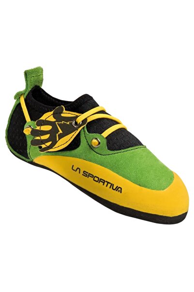 La Sportiva Pantofi de escaladă pentru copii stickit galben 28