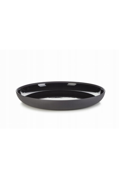REVOL Vas solid Talerz negru 27 cm Porțelan Franța