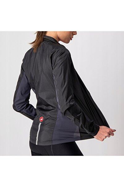 Castelli Jachetă de ciclism pentru femei Squadra Stretch W, negru deschis, L