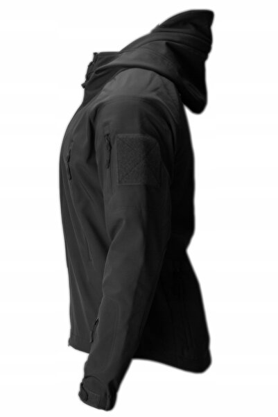 NO BRAND TEXAR FALCON Jachetă SOFTSHELL cu glugă pentru bărbați - Negru L