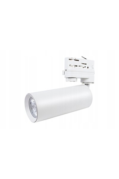 NO BRAND Proiector alb cu soclu GU10, trifazic, pentru șină electrică