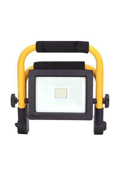 NO BRAND Proiector LED cu halogen IP44 portabil, 10 W, 6500 K