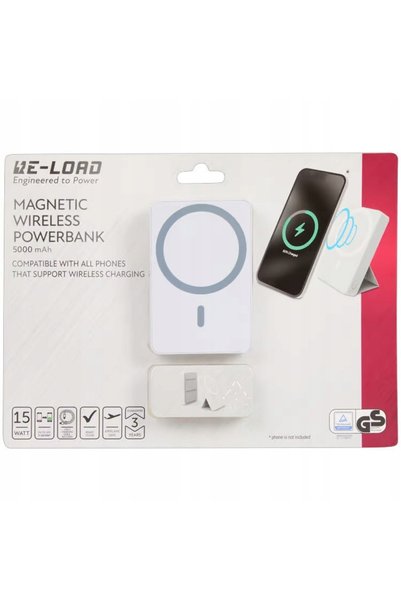 NO BRAND Powerbank Re-Load 5000 mAh negru
