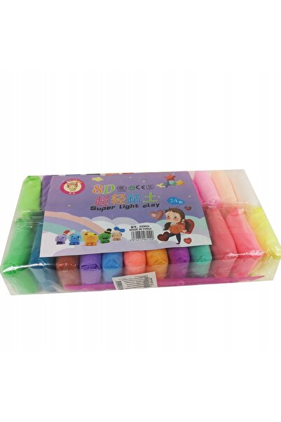 WKS Plastilină Magică Piancolina Super Clay, Set Creativ de Jucării cu 120 de...