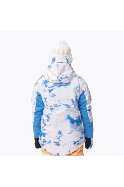 Roxy Geacă de snowboard pentru femei Chloe Kim azure blue clouds M